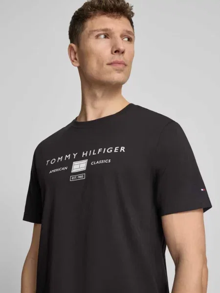 Tommy Hilfiger T-Shirt Brand Love czarny