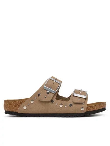 Papuci copii Birkenstock bej