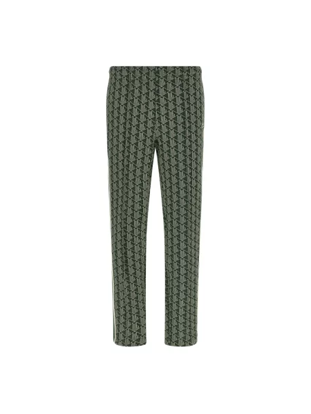 Spodnie Lacoste Paris Monogram zielone S białe
