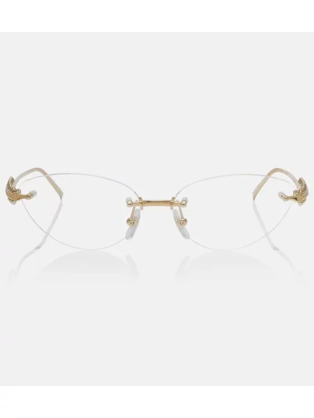 Sončna očala Cartier Eyewear Collection zlata