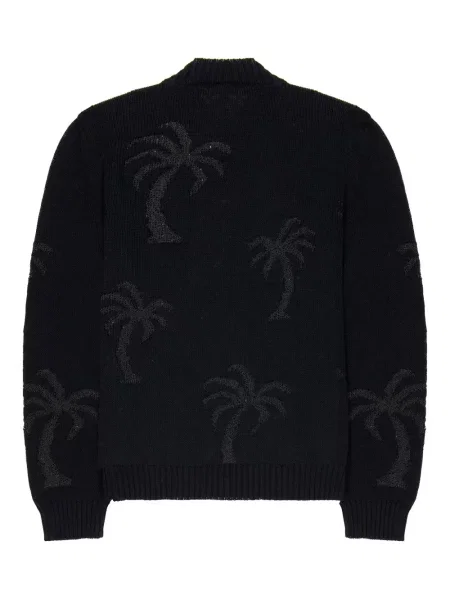 Pulover Laneus din jacard negru