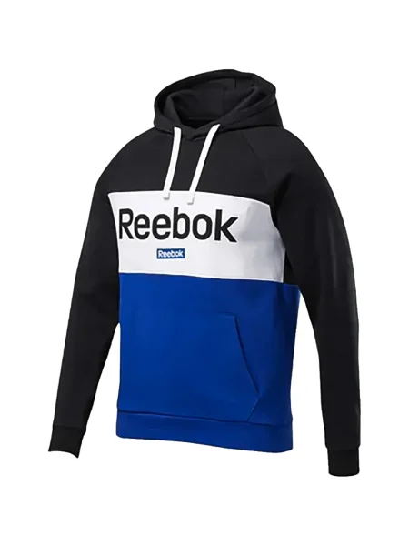 Sală de gimnastică hanorac cu glugă Reebok cu autograf negru