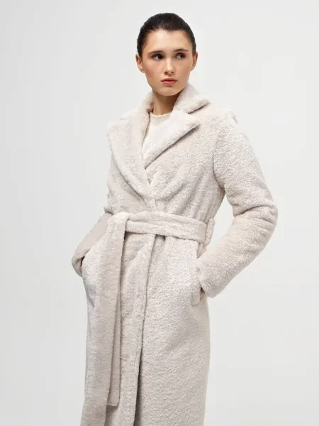 Шуба Danna штучне хутро білий