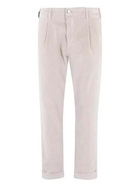 Pantaloni Jacob Cohën de catifea cord plisate