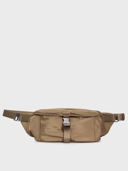 Поясна сумка Calvin Klein Jeans коричнева