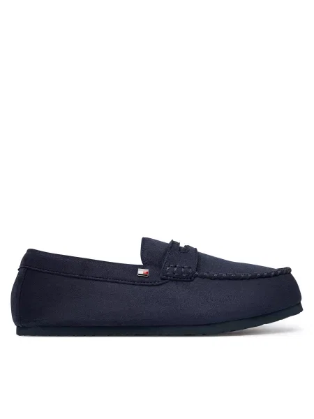 Tommy Hilfiger Naminės šlepetės Hilfiger Driver House Shoe Tamsiai mėlyna