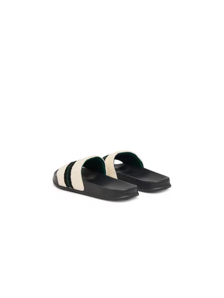 Natikači Tommy Hilfiger Hilfiger Towelling Pool Slide Kremna