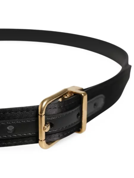 Cu centură curea Dolce & Gabbana cu cataramă negru