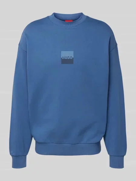 Bluza z nadrukiem z logo model ‘Split Hugo’