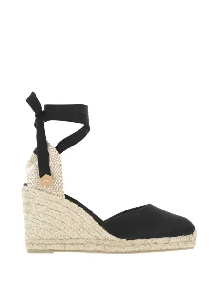 Plátěné espadrilky Castañer černé