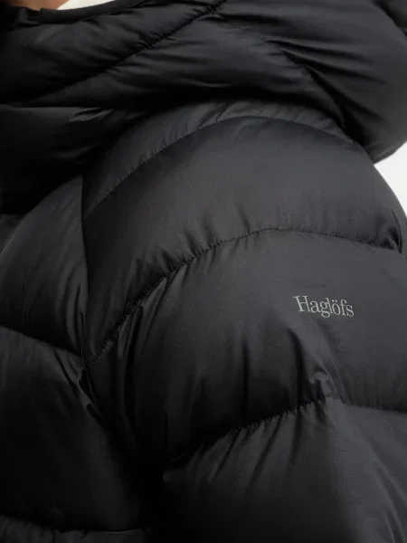 Пуховик Haglofs синий