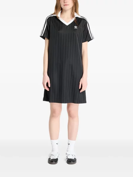Домашни пантофи Adidas от джърси бяло