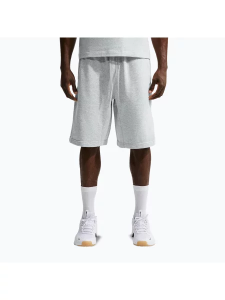 Pantaloni scurți de antrenament pentru bărbați Nike N.A.C. light smoke grey/heather/light smoke grey gri