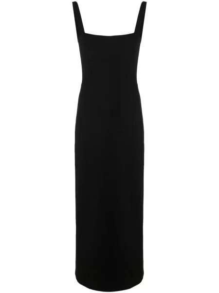 Maksi sukienka maxi Helmut Lang garniturowa czarna