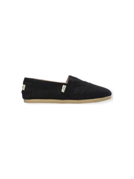 Lanene espadrile Paez crna