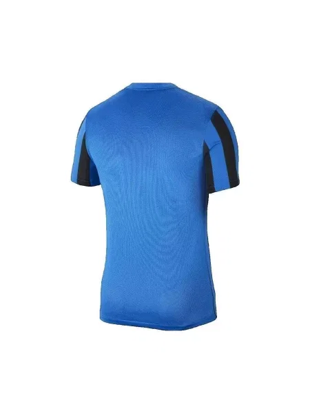 NIKE Funkčné tričko Division IV / čierna / biela modrá