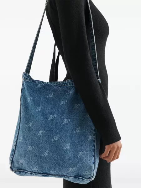 Geantă shopper Axel Arigato albastru
