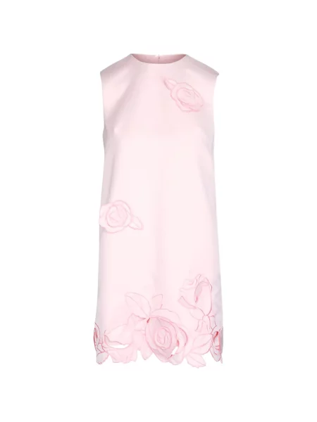 Rochie mini Leo Lin cu model floral roz