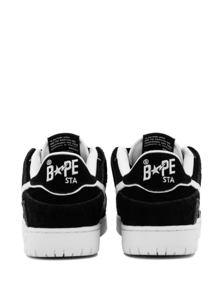 Sneakers A Bathing Ape® σουέντ μαύρο
