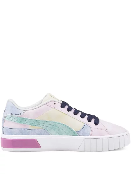 Sneakerși Puma Cali cu legături roz