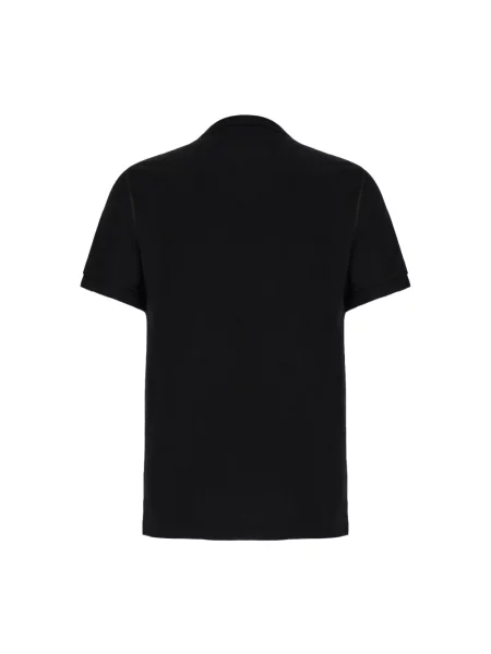 Koszulka polo Dolce And Gabbana z logo czarna