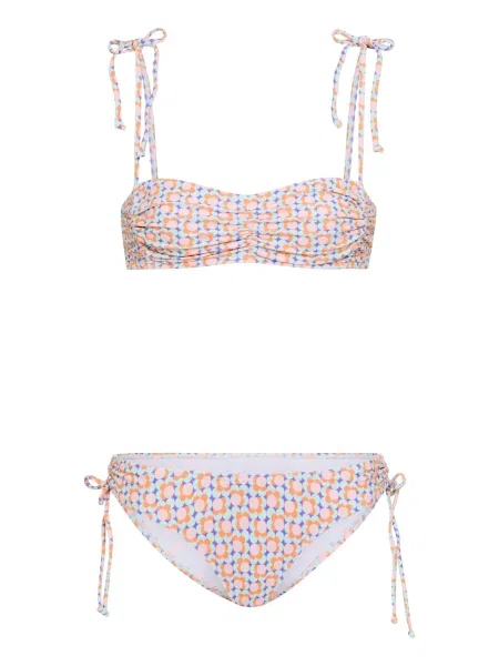 LSCN by LASCANA Bikini / nebeško / oranžna / marelica modra