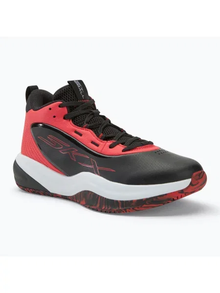 Férfi kosárlabda cipő SKECHERS SKX League black/red SKX League BKRD fekete