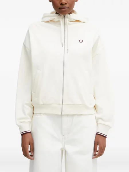 Kapucnis melegítő felső Fred Perry autogrammal