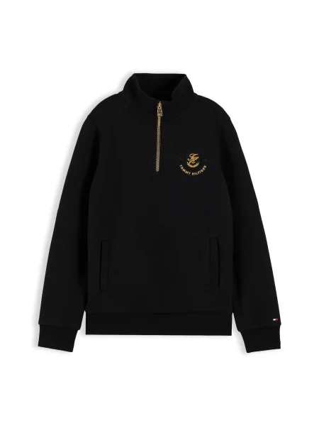 Palton copii Tommy Hilfiger negru