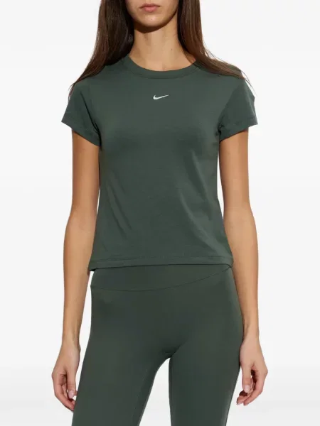 Плетено къс яке Nike кафяво