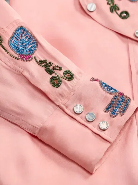 Cămașă Ralph Lauren Rrl roz