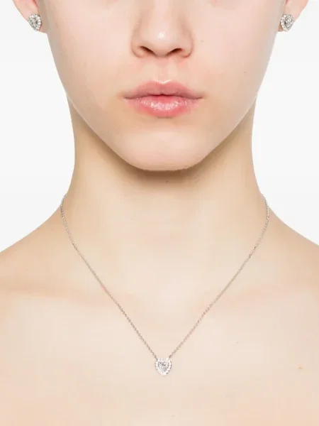Colier Swarovski argintiu