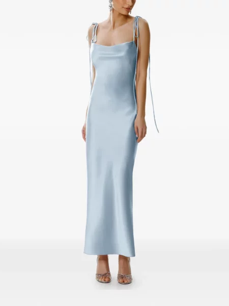 Rochie maxi Framboise de costum albastru