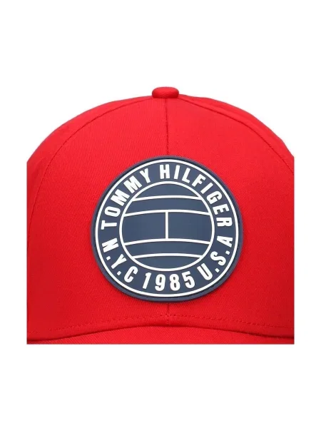 Šiltovka Tommy Hilfiger červená