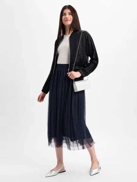 MORE & MORE Fustă marin albastru