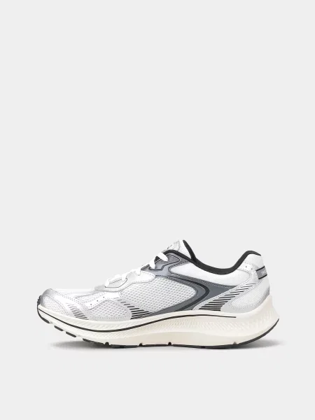 Кожаные кроссовки для бега Skechers для бега серые