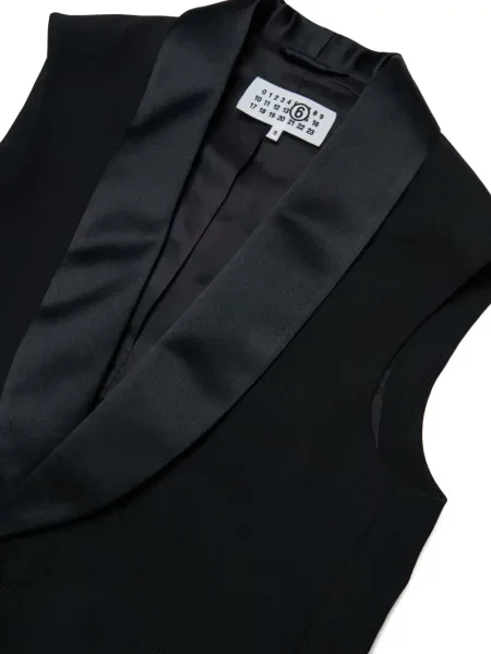 Kamizelka dziecięca Mm6 Maison Margiela czarna