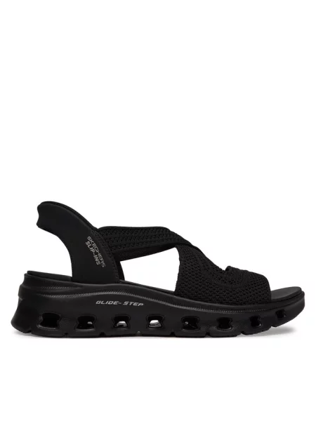 Sandały Skechers czarne