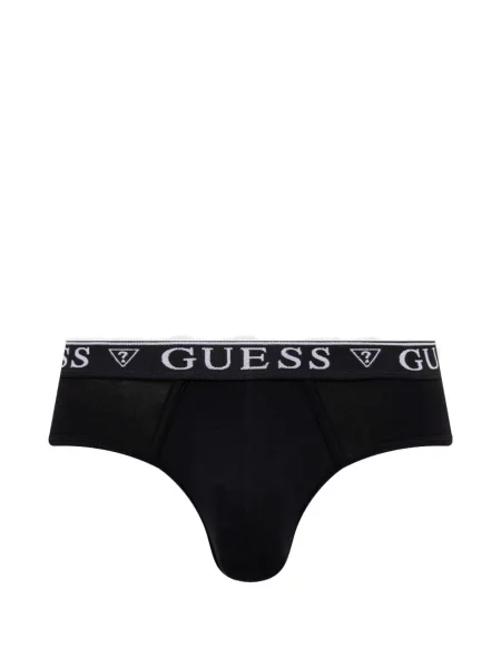 Chiloți multipac Guess cu autograf negru