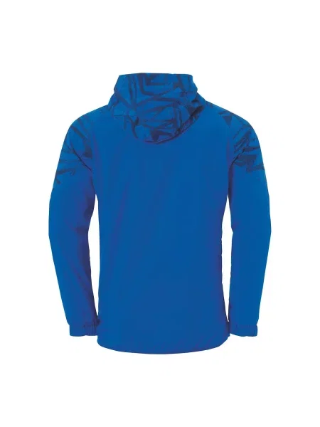 Tkana bluza z kapturem dla dzieci Uhlsport Goal 25 Evo niebieska