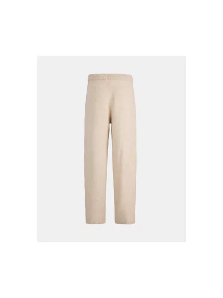 Pletene hlače Jack & Jones bež