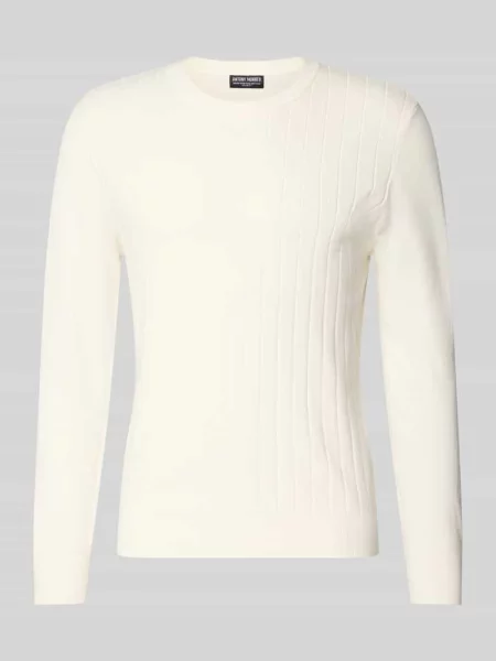 Bluza o kroju regular fit z elastycznej mieszanki Antony Morato biała