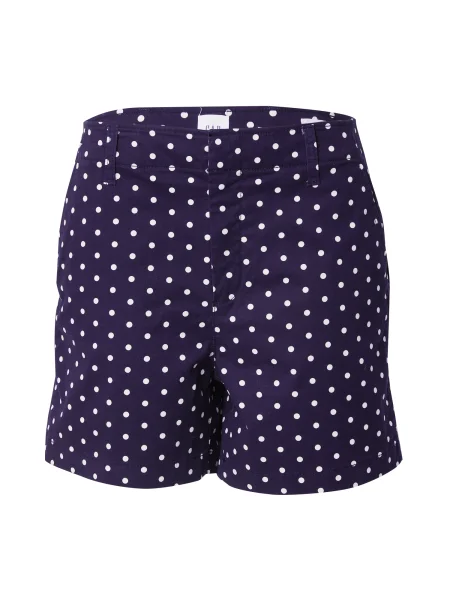 GAP Pantaloni eleganți bleumarin / murdar alb