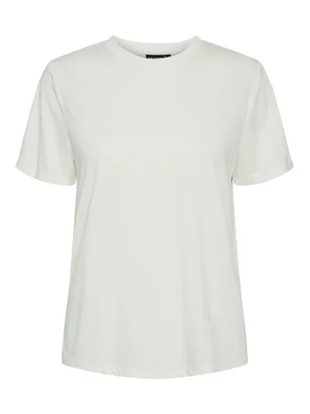 Pieces Tricou Anora alb