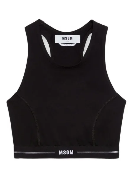 Top Msgm cu dungi negru