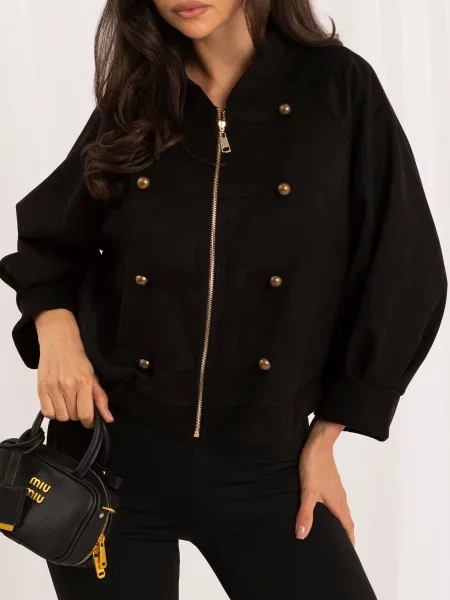 Jakna Italy Moda crna