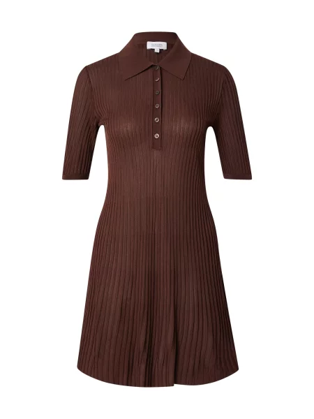 & Other Stories Rochie tricotat ciocolatiu