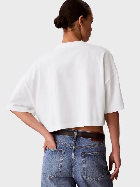 Футболка Calvin Klein Jeans біла