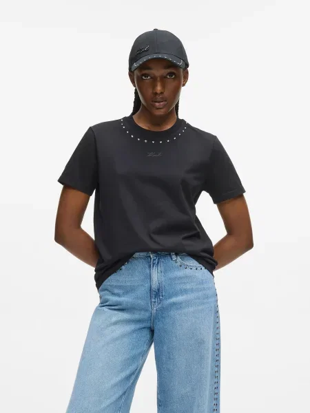 Karl Lagerfeld Tricou negru