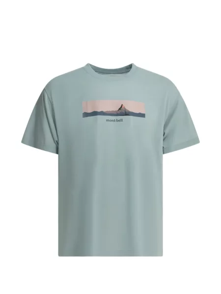 Tricou Montbell cu imagine albastru